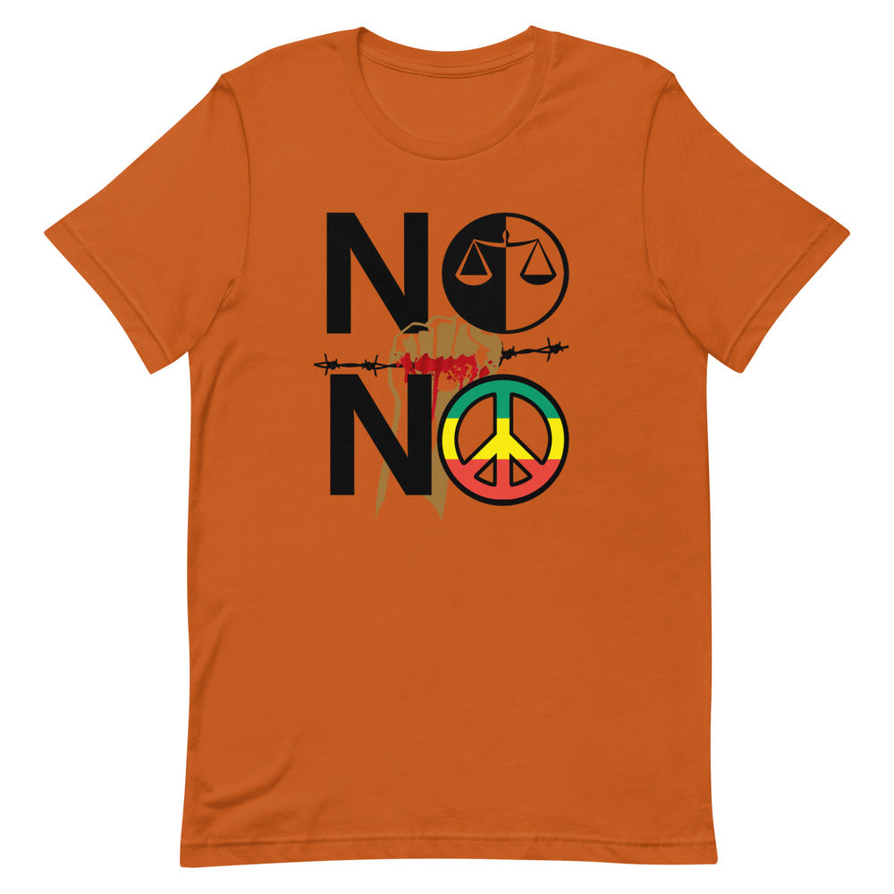 No Justice No Peace Short-Sleeve Unisex T-Shirt - Limited Release